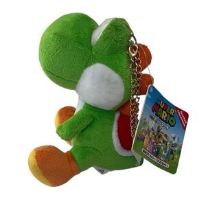 Sanei MM03 Super Mario - Yoshi Mascot 6-inch Plush Keychain USA Seller NWT